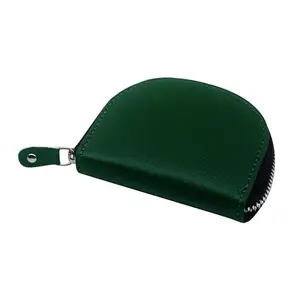 GREEN DRAGONFLY PU Leaher Green Card Holder/Men's/Wallets