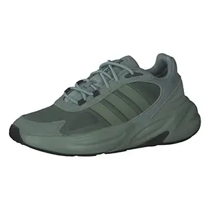 Adidas Mens Ozelle SILGRN/SILGRN/BLBLME Running Shoe - 10 UK (H03508)