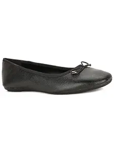 Bata Women Ballerinas - Black (8 UK)