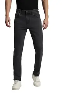 Dennis Lingo Men's Full Length Cotton Poly Stretch Straight Fit Jeans