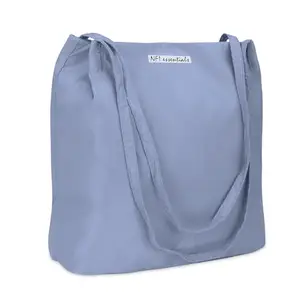 NFI essentials Nylon Expandable Travel Bag for Women Large Capacity Travel Duffel Bag Lightweight Travel Handbag Ladies Tote Bag Sholder Bag