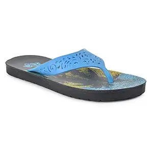 Liberty Women PUCOMFRTL6 S.Blue Casual Thong Slipper-5(91120121)