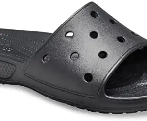 Crocs Unisex Adult Black Classic Slide 206121-001-M3W5