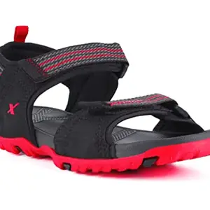 Sparx mens SS 562 | Latest, Daily Use, Stylish Floaters | Red Sport Sandal - 6 UK (SS 562)