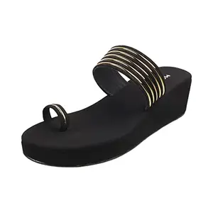 Mochi Womens Synthetic Gold Slip Ons (Size (7 UK (40 EU))