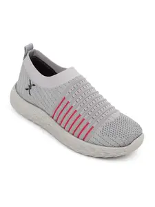 Carlton London Women Maroon Comfortable Slip On Snakeer with Heels, for for Casual, Walking & Daily Use (38)