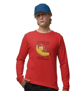 Bag It Deals I Love Myself: (red) Full Sleeve T-Shirt for Singles