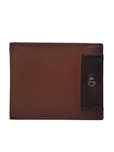 Carlton London Mens Leather Multi Card Wallet Tan (8906030257457)