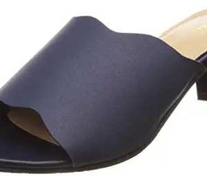 Bata Women's Dalis Mule Blue Slippers-4 UK (6719183)