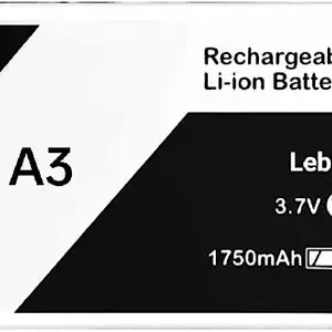 Mobile Battery for Lava A3 1750mAh Leb023