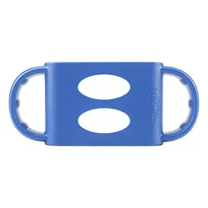 Dr. Brown's 100% Silicone Wide-Neck Baby Bottle Handles, Blue
