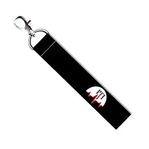 ISEE 360® Mom is Waiting at Home Lanyard Tag with Swivel Lobster for Gift Luggage Bags Backpack Laptop Bags L X H 5 X 0.8 INCH
