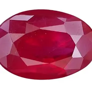 VIBHA GEMS Natural Ruby Gemstone From Bruma Wearing For Making Ring Purpose Certified by Lab Manik Stone 4.45 Carat 4.95 Ratti For Men And Women