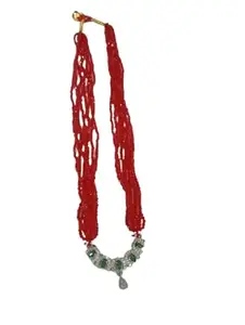 Green Nawgeri pote Nepali Traditional Womens Tilhari Pote Mala