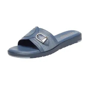 MONROW Fancy and Stylish Trendy and Lightweight Casual Regularwear Vegan Flats For Women and Girls Blue 5UK