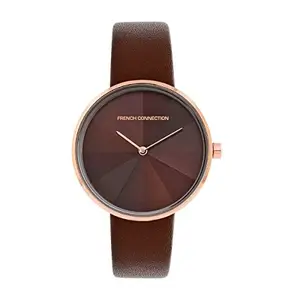 French Connection Analog Brown Dial Women's Watch-FCL21-F