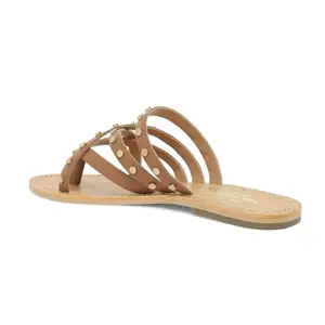 Tao Paris - Slip on for Women - Flats - Cognac/Gold