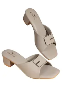 CHINRAAG Women's Platform Sandals with Buckles