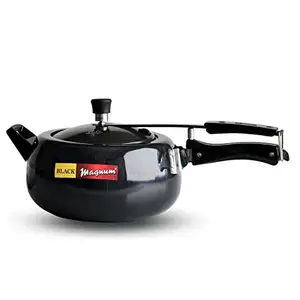 Black Magnum Pro IBPH-3 Hard Anodised Handi Pressure Cooker Induction Base, Inner Lid, 5 Litres price in India.