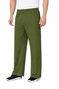 TreadDown Men’s Straight Fit Track Pant | Gym Joggers with Both Side Zipper Pocket | Activewear & Casual Sports Lower