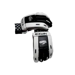 Ezwin Thunder Cricket Leather Batting Gloves for Men | Premium Leather Material | Comfortable Durable Gloves for Superior Grip and Hand Protection During Batting