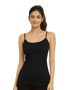 So Glamy Women's Camisole with Adjustable Straps, Soft Breathable Fabric, Lightweight All-Day Wear