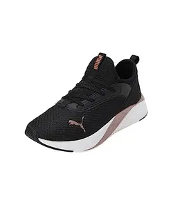 Puma Womens Softride Ruby Luxe WN's Black-Rose Gold Running Shoe - 8 UK (37758007)