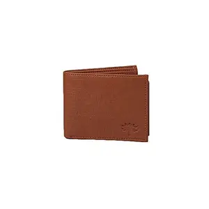 Woodland Rogelio Leather Multicard Coin Wallet for Men (Brown)