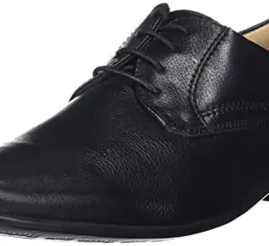 Bata Men's GIBSON Leather Black Formal Shoes - 9 UK (8246943)