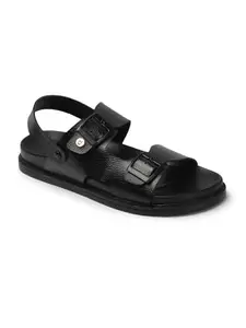 Carlton London Men Sandal,Black,UK-9