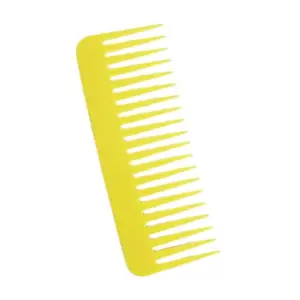 MICLAC Hair Comb Plastic (Wide Tooth Comb) 1PCS, Multicolor