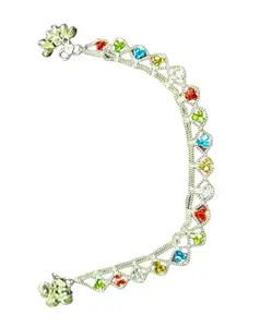 Colorful Women's Anklet - Eye-Catching Foot Jewelry
