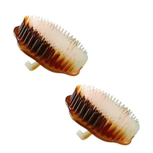 Round comb for men hair styling || Round comb for men combo || Round comb for men small (Multicolor) 2PCS