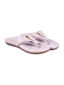 Shoetopia girls Flat-1188 Mauve Flat Sandal - 5 UK (Girls-Flat-1188-Mauve)