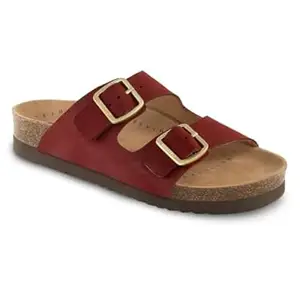 Pediteq Eiazo K2 Genuine Cork Sandals for Women | Comfortable Sandals with Arch Support for Flat Foot | Everyday Wear | Gold