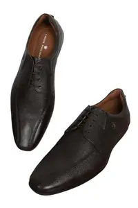 Louis Philippe Men's Tan Formal Shoes