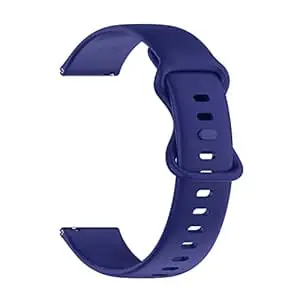 22mm Soft Silicone Nato Strap Replacement Belt Band For Dizo Watch 2 Sport Smart Watch Straps [ Not for any Other Model]