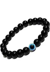KARRA Evil Eye Charms Stone Stretchable Adjustable Bracelate for Women, Men, Girls & Boys(Nazarbattu)