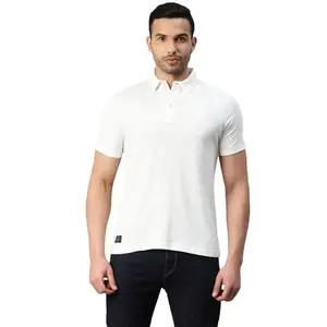 Royal Enfield Men's Classic Fit T-Shirt (TSS220006WHITE_White