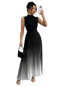 LITZO Dress for Women || Western Dresses for Women || One Piece Maxi Dress (L-159-162)