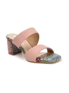 ELLE Women Fashion Sandal,Pink,UK-7