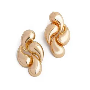 Shining Diva Fashion Latest Stylish Gold Plated Earrings for Women and Girls (rrsd16562er)