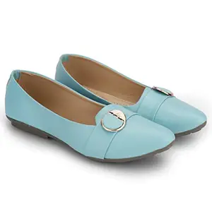 SKOLL Soft and Pointy Toe for Women (Blue)