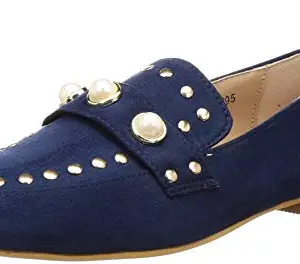 Carlton London Women's Blue Loafers Navy 6 UK (39 EU) (7 US) (CLL-4798)