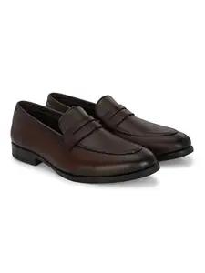 STANPHORD Men's Quest Brown Formal Shoes_7 UK (TPAJ 5020)