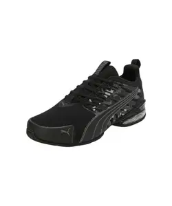 Puma Unisex-Adult Voltaic Evo Elemental Camo Black-Cool Dark Gray Running Shoe - 6 UK (31013301)