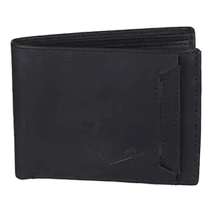 WILD EDGE PU Leather Black Artificial Leather Wallet