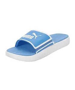 Puma Mens Softride Slide Dusky Blue-White Slide - 8UK (38211116)