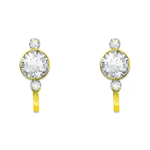 Comet Busters Beautiful Non Piercing Clip-on Ear Cuff Earrings For Women And Girls (NNS025)