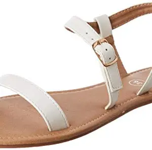 Rubi Women's White Outdoor Sandals-6.5 UK (40 EU) (9 US) (423324-05-40)